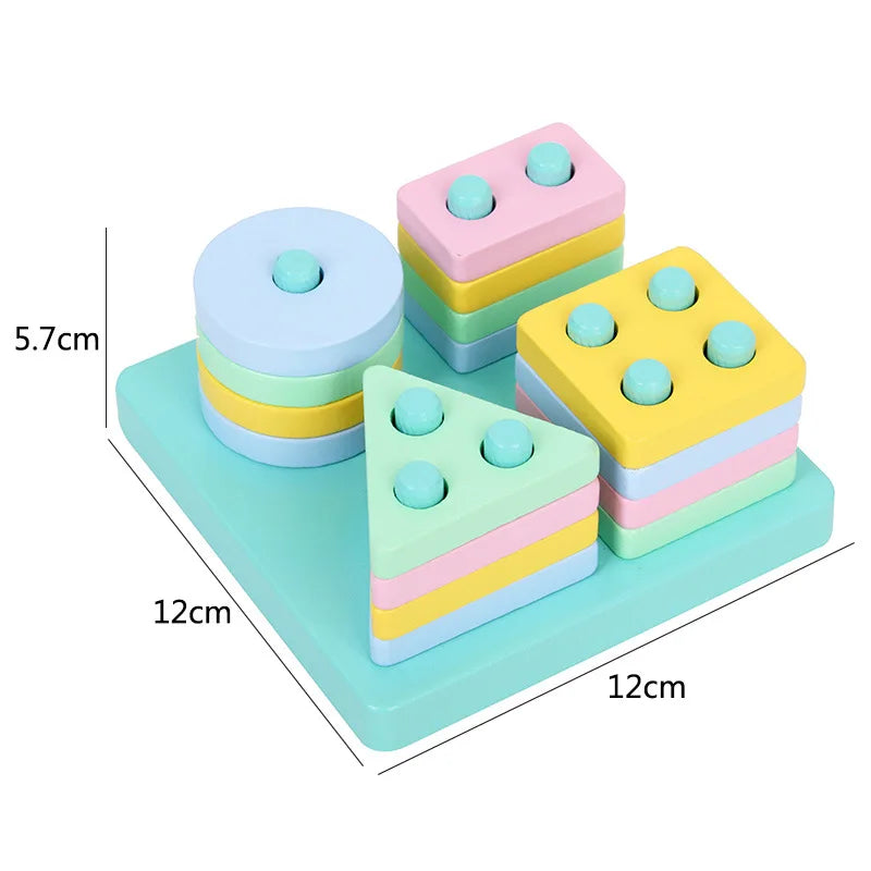 Montessori 3D Wooden Puzzles β Educational Toy