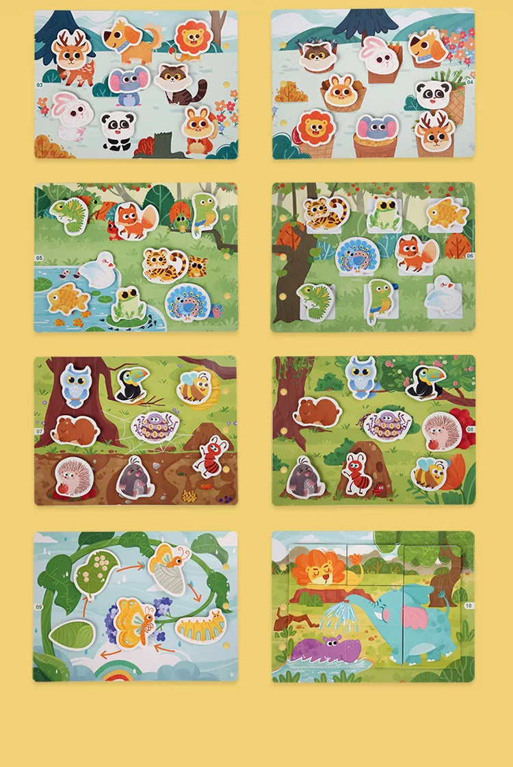 Montessori Busy Book – Learning Activity for Toddlers