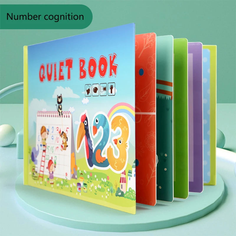 Montessori Busy Book – Learning Activity for Toddlers