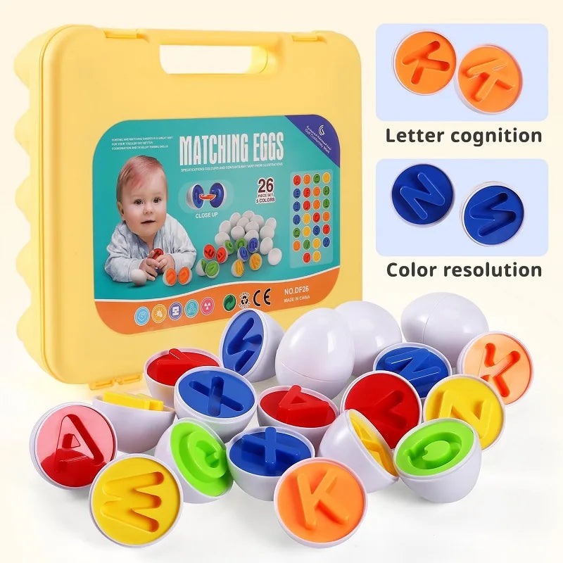 Matching Eggs Montessori Toy – Shape Sorter