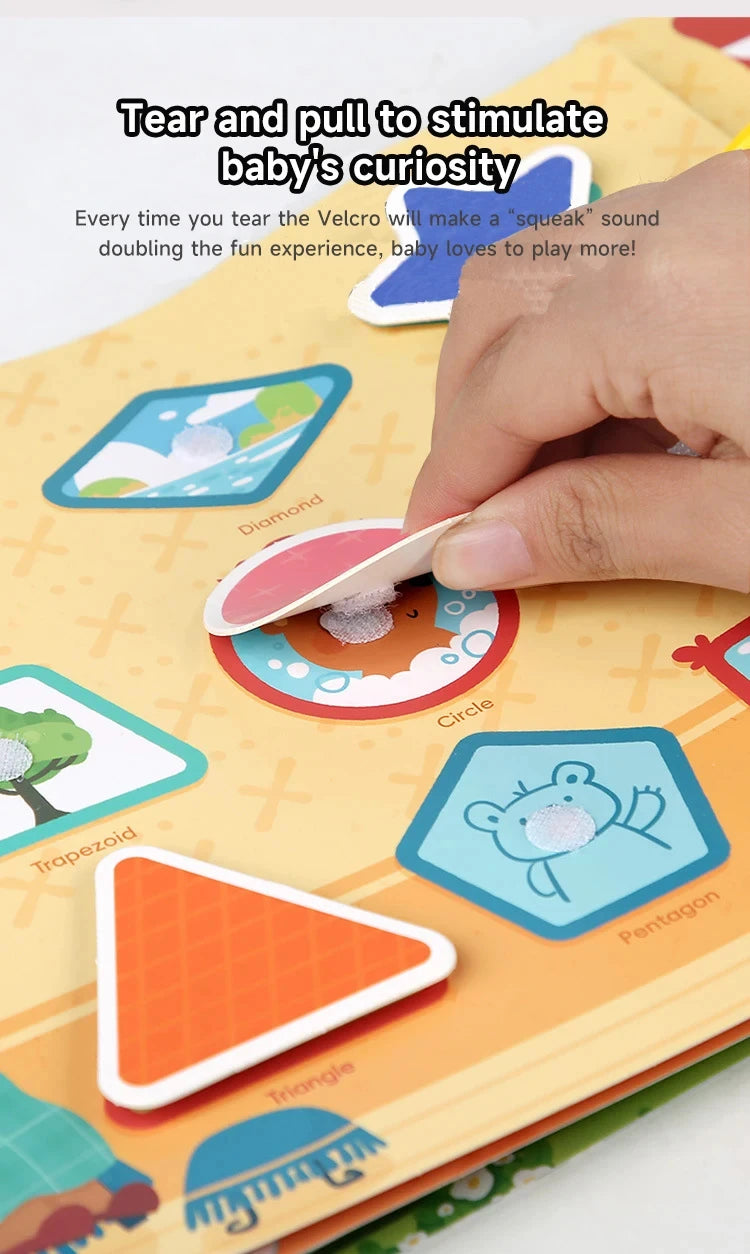 Montessori Busy Book – Learning Activity for Toddlers