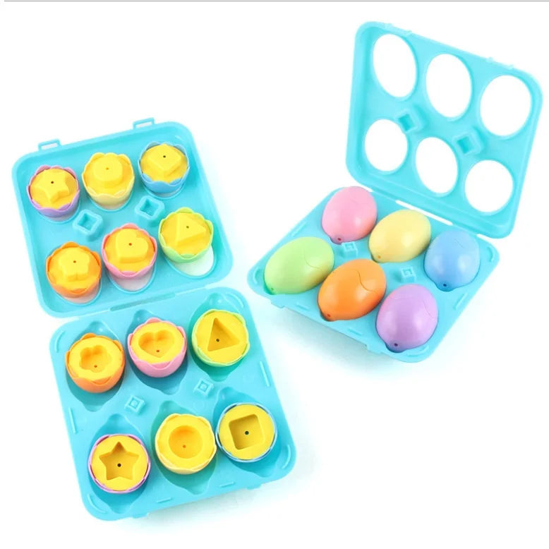 Matching Eggs Montessori Toy – Shape Sorter