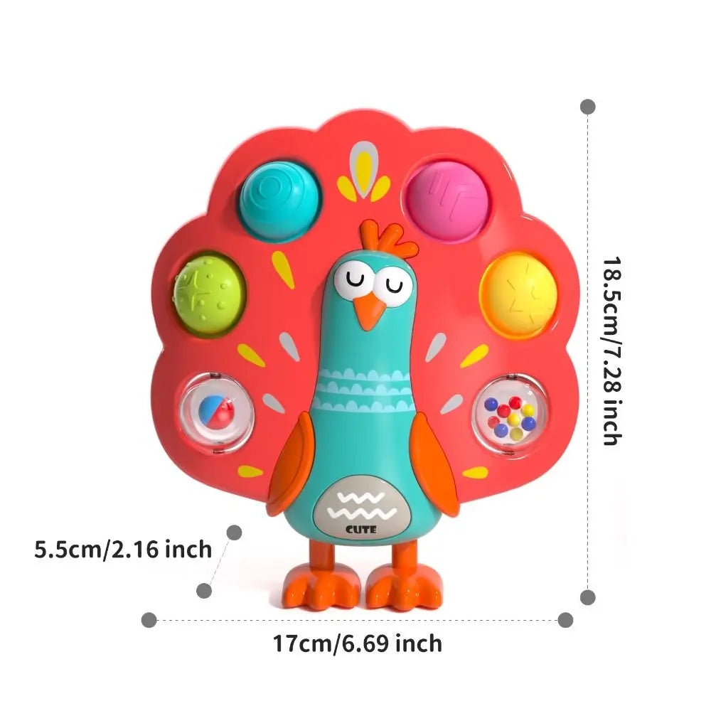 Montessori Button Toy – Sensory Logic Game