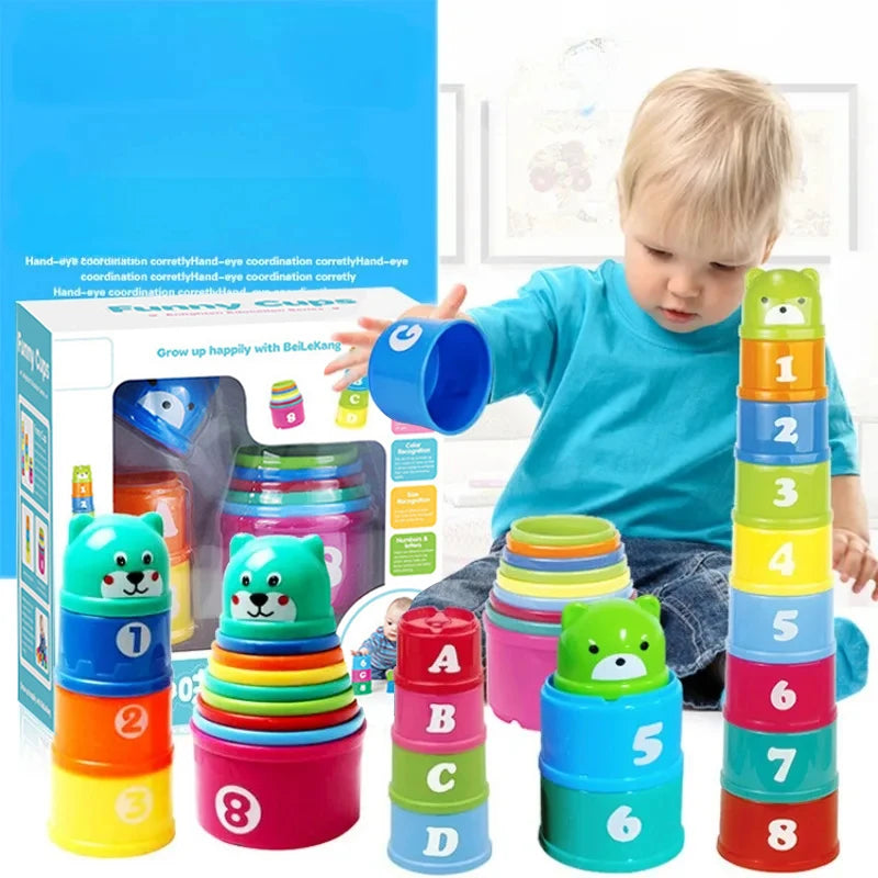 Kids Stack Cup Speed Game – Brain Training Toy