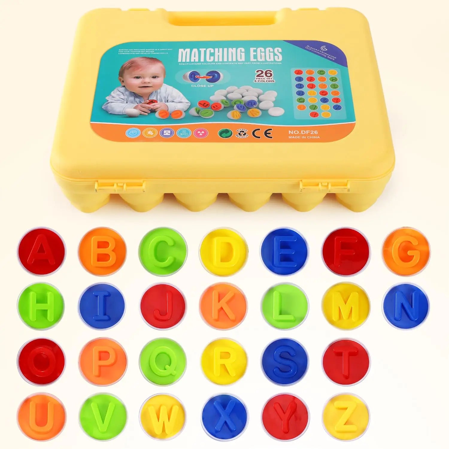 Matching Eggs Montessori Toy – Shape Sorter