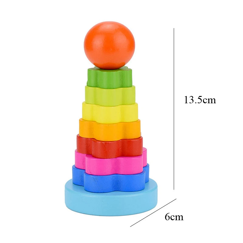 Montessori 3D Wooden Puzzles – Educational Toy