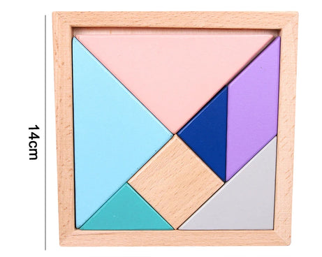 Montessori 3D Wooden Puzzles – Educational Toy