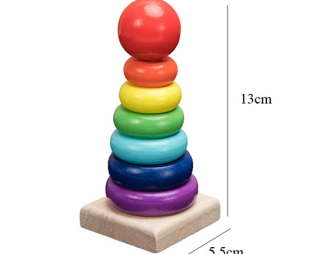 Montessori 3D Wooden Puzzles – Educational Toy