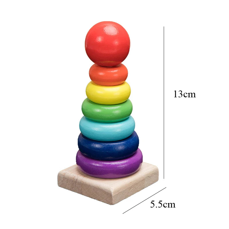 Montessori 3D Wooden Puzzles – Educational Toy