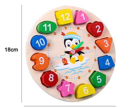 Montessori 3D Wooden Puzzles – Educational Toy