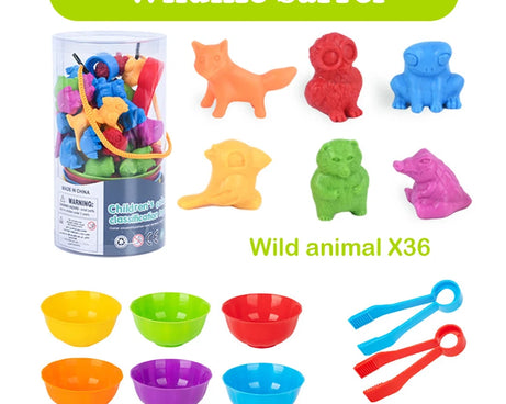 Animal Counting & Sorting Toy – Learn & Play