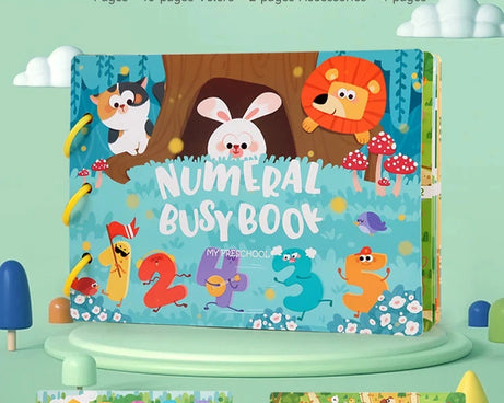 Montessori Busy Book – Learning Activity for Toddlers