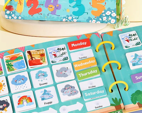 Montessori Busy Book – Learning Activity for Toddlers