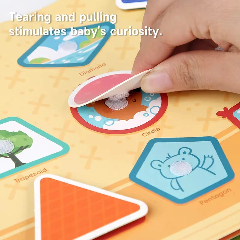 Montessori Busy Book – Learning Activity for Toddlers