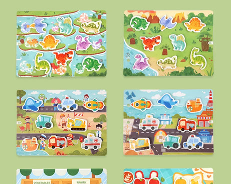 Montessori Busy Book – Learning Activity for Toddlers