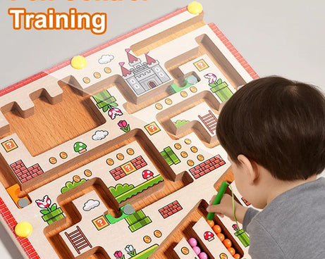 Focus & Fun Magnetic Maze Puzzle