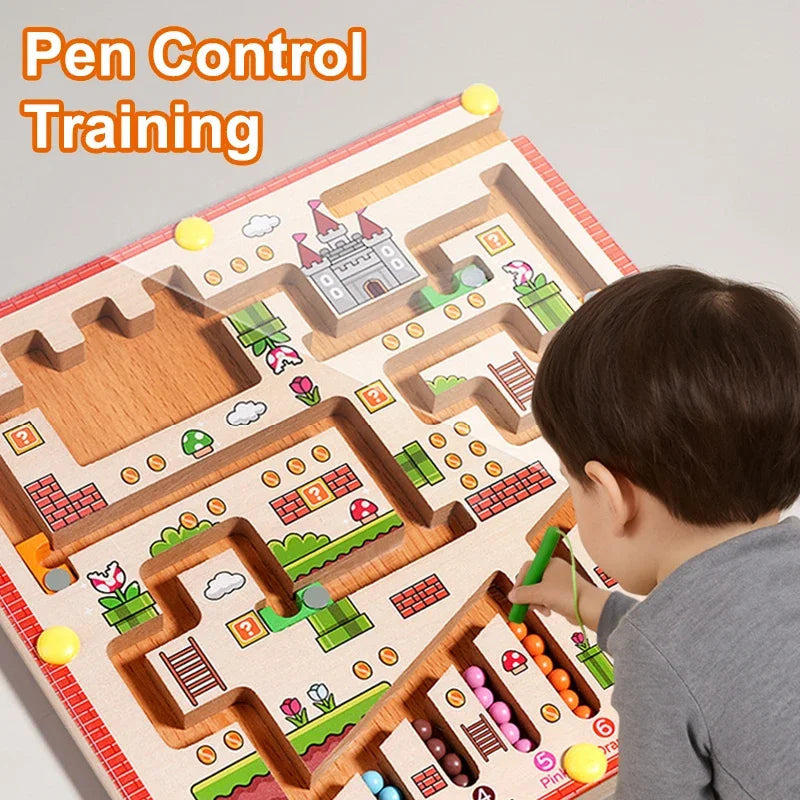 Focus & Fun Magnetic Maze Puzzle