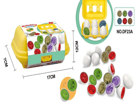 Matching Eggs Montessori Toy – Shape Sorter