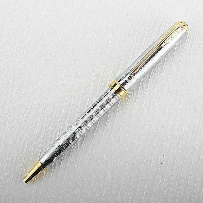 Luxury Metal Rollerball Pen – Gold & Steel