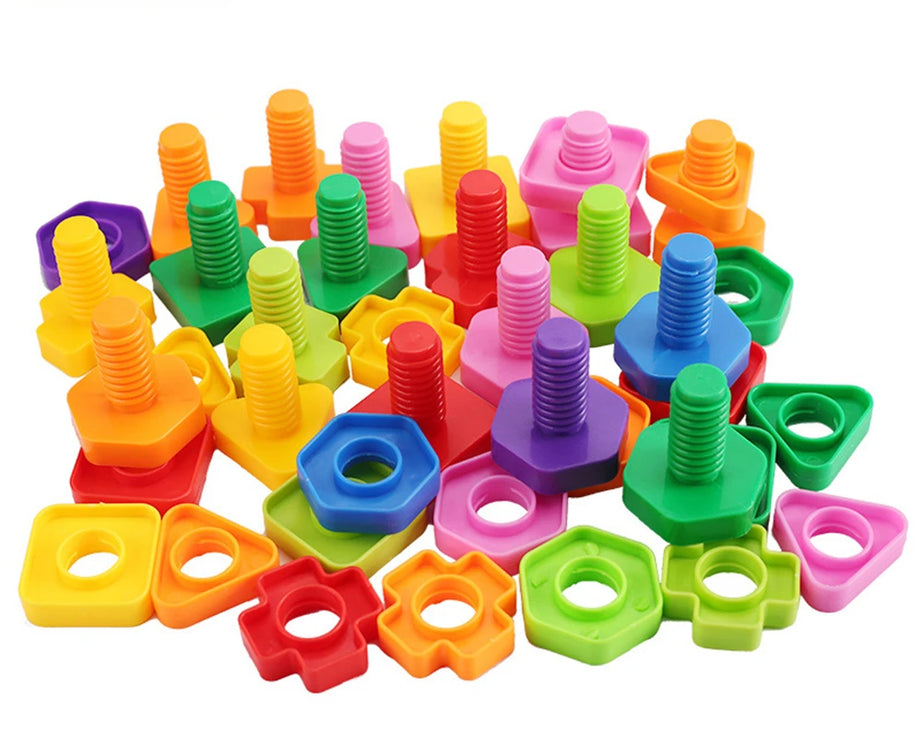 10/20PCS Screw Building Blocks – STEM Toy Set