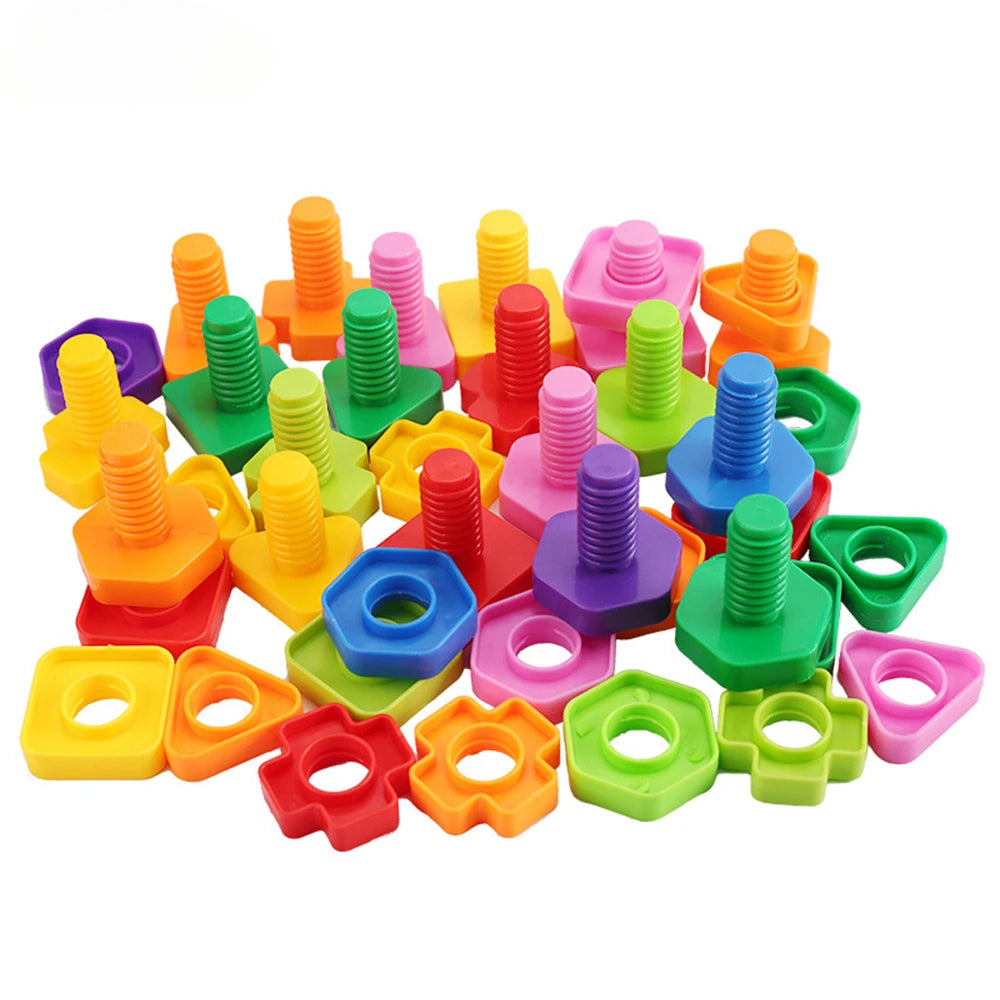 10/20PCS Screw Building Blocks – STEM Toy Set