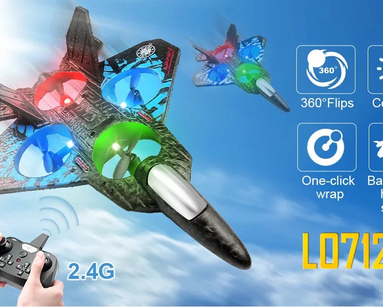 2.4G RC Foam Plane – Fighter Jet Toy