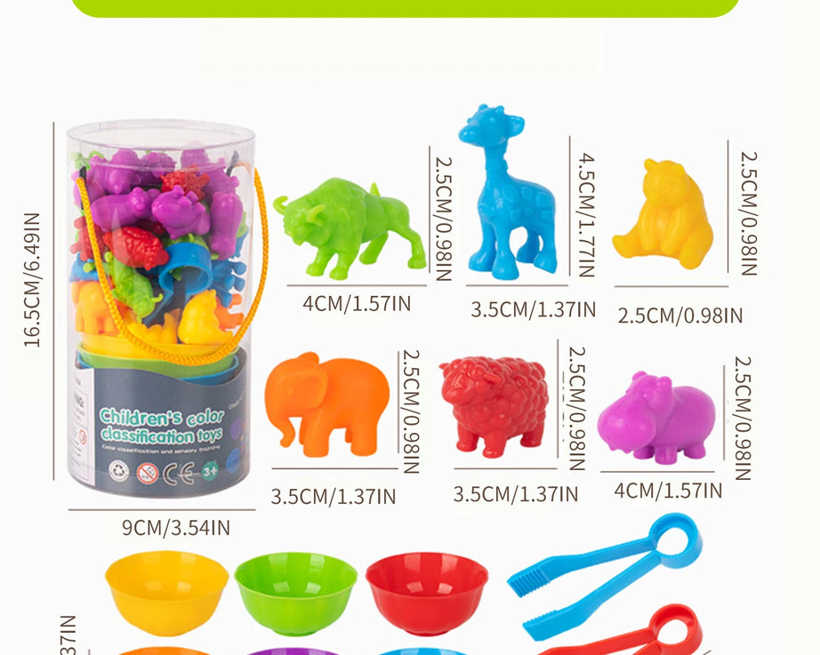 Animal Counting & Sorting Toy – Learn & Play