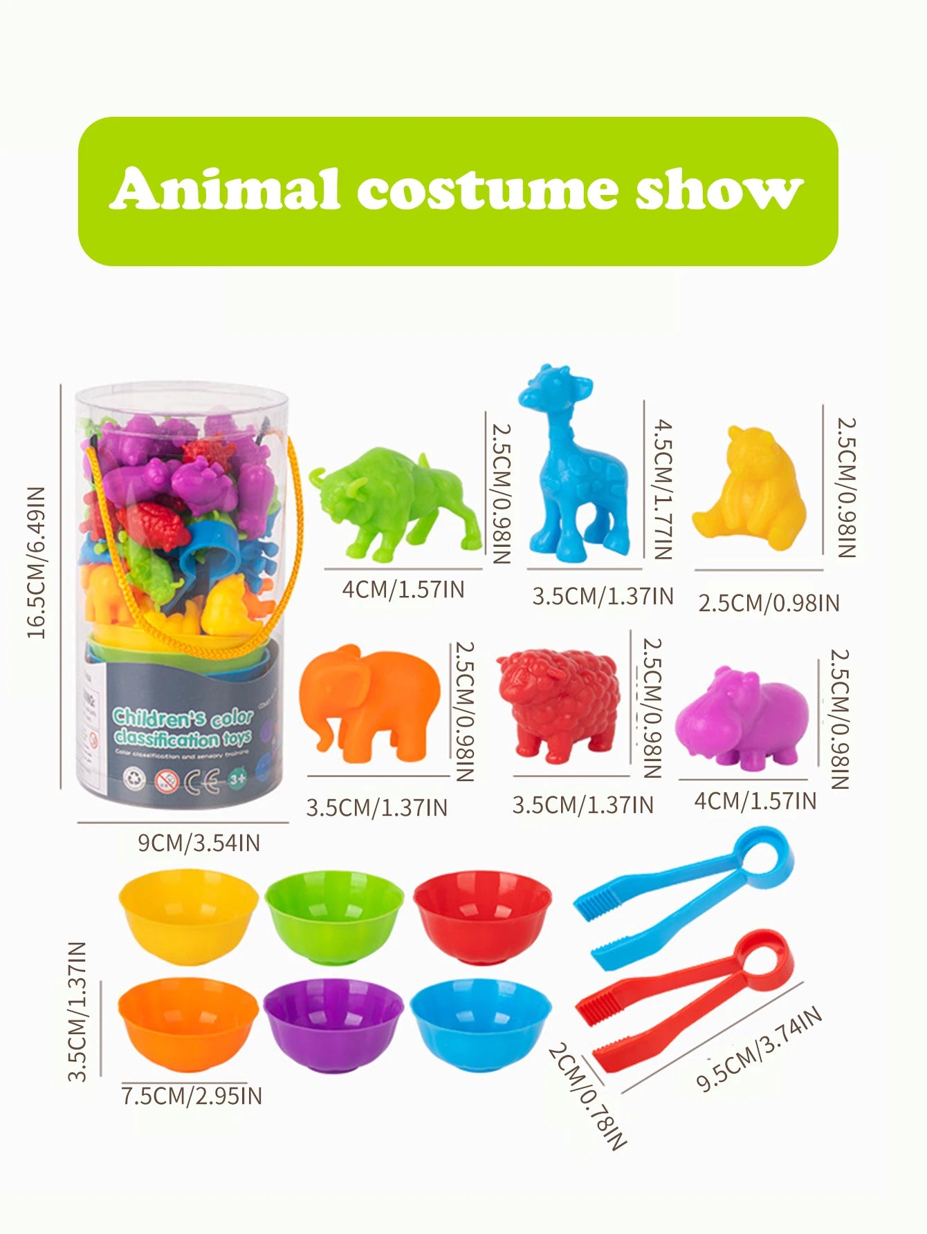 Animal Counting & Sorting Toy – Learn & Play