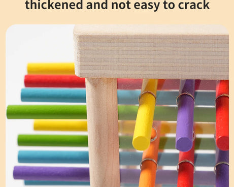 Interactive Wooden Stick Puzzle – Logic Game