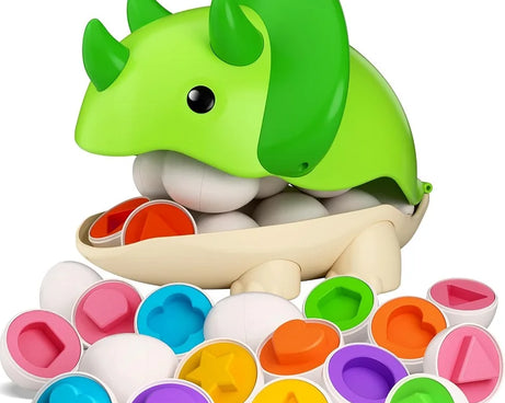 Matching Eggs Montessori Toy – Shape Sorter