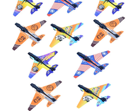 Kids Ejection Aircraft Shooting Toy Set