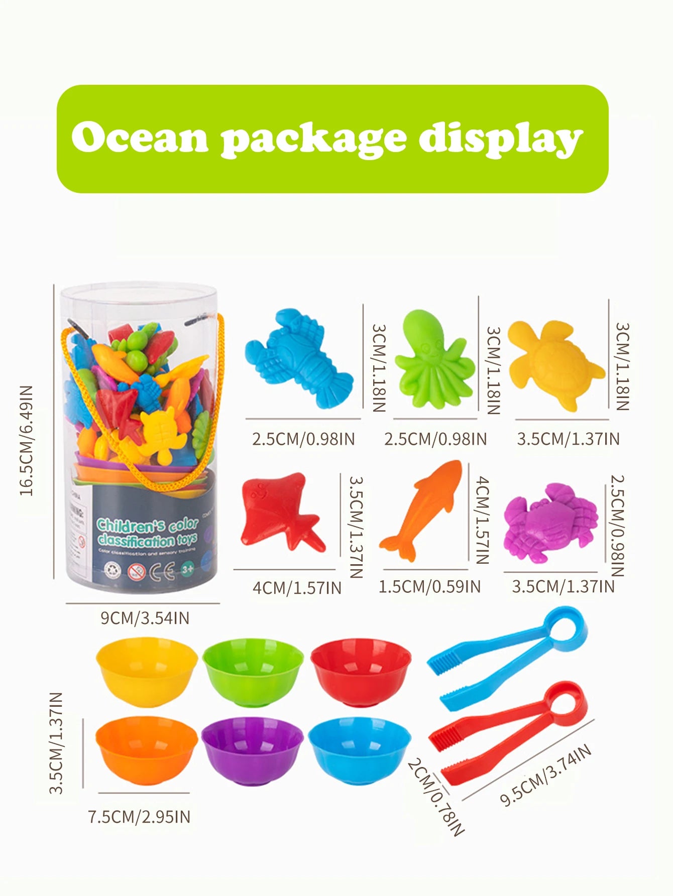 Animal Counting & Sorting Toy – Learn & Play