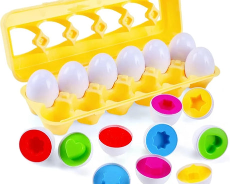 Matching Eggs Montessori Toy – Shape Sorter
