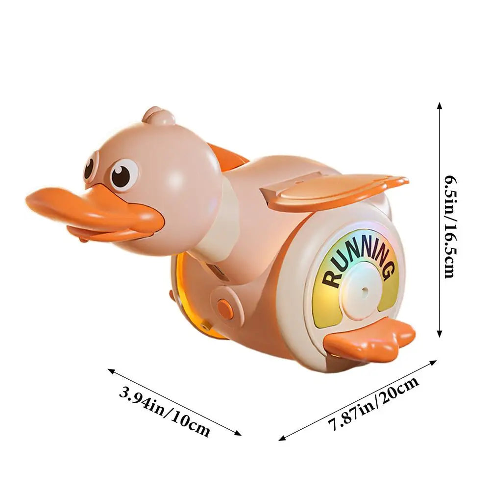 Dancing Duck Toy – Lights, Sound & 360° Spin