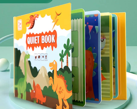 Montessori Busy Book – Learning Activity for Toddlers