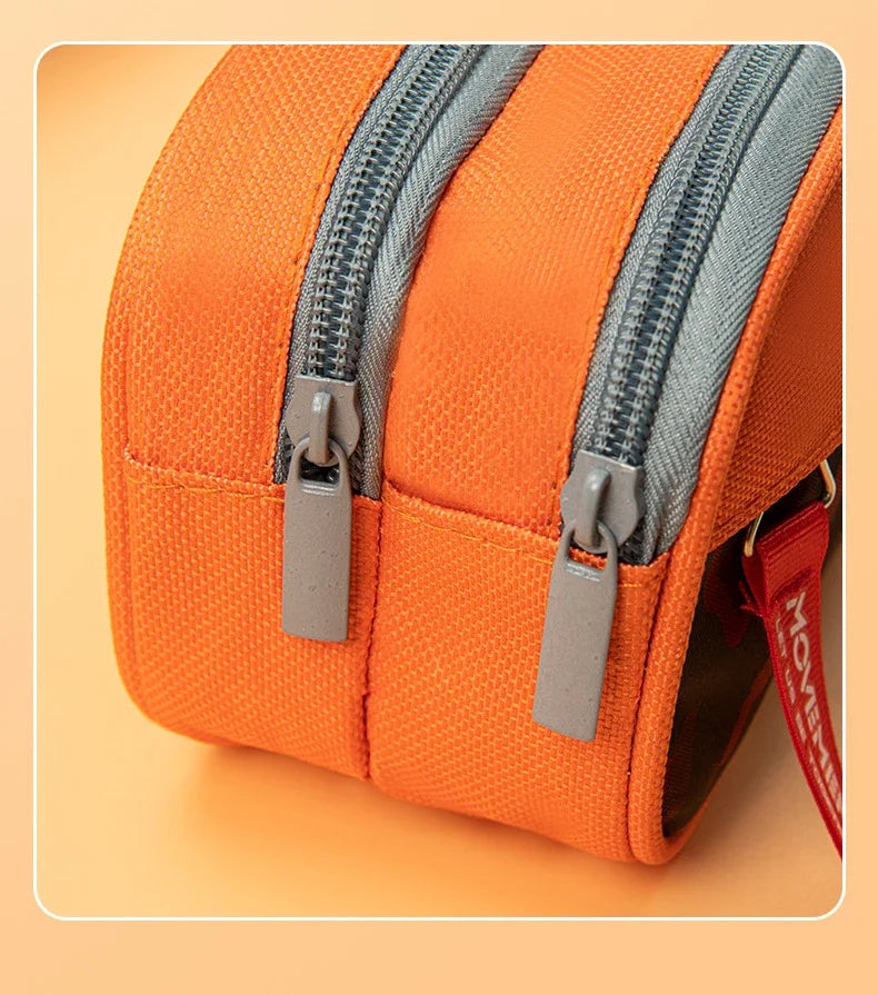 Double Zipper Camo Pencil Case – Large & Durable