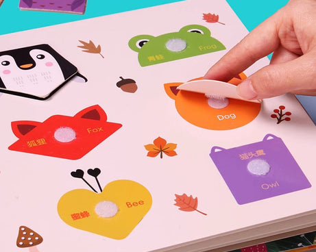 Montessori Busy Book – Learning Activity for Toddlers