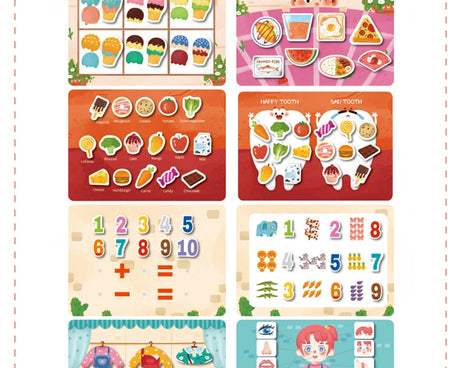 Montessori Busy Book – Learning Activity for Toddlers