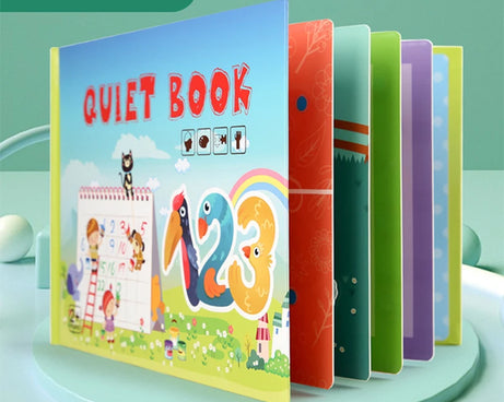 Montessori Busy Book – Learning Activity for Toddlers