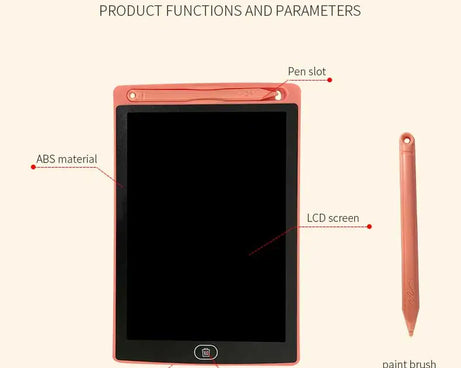 Efes LCD Writing Tablet – Reusable Drawing Board