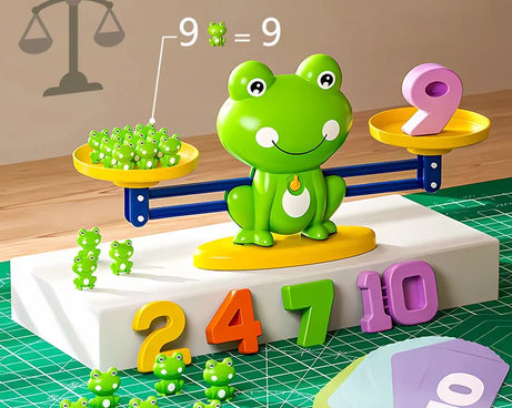 Frog Balance Math Toy – Early Learning Game