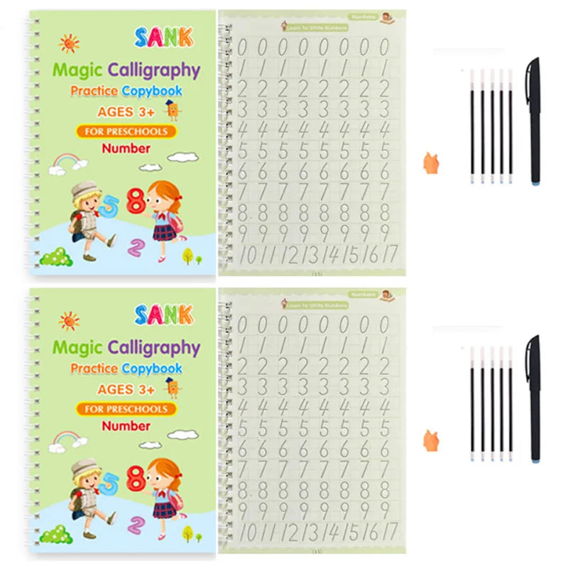 Sank Magic Reusable Handwriting Book & Pen