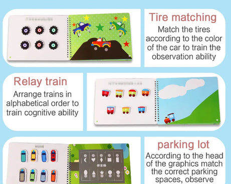 Montessori Busy Book – Learning Activity for Toddlers