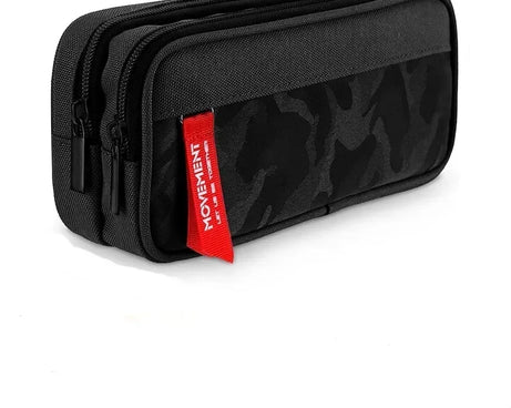 Double Zipper Camo Pencil Case – Large & Durable