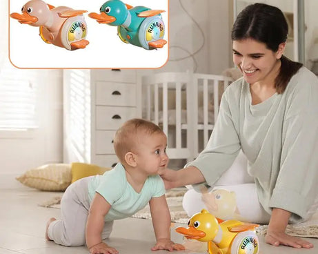 Dancing Duck Toy – Lights, Sound & 360° Spin