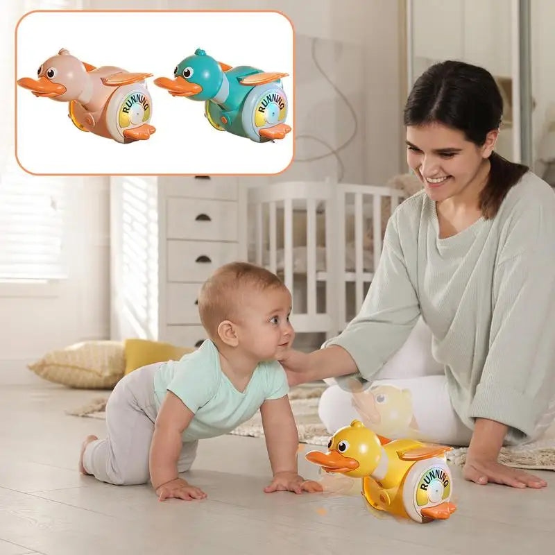 Dancing Duck Toy – Lights, Sound & 360° Spin