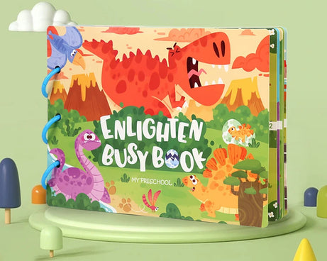 Montessori Busy Book – Learning Activity for Toddlers