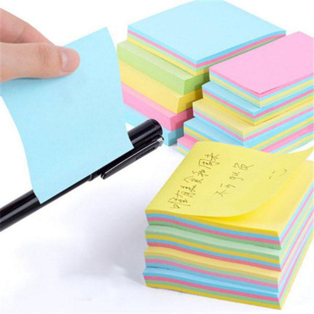 50-Sheet Transparent Sticky Notes – Waterproof