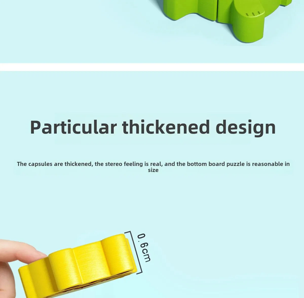 3D Wooden Animals Puzzle Toy for Kids