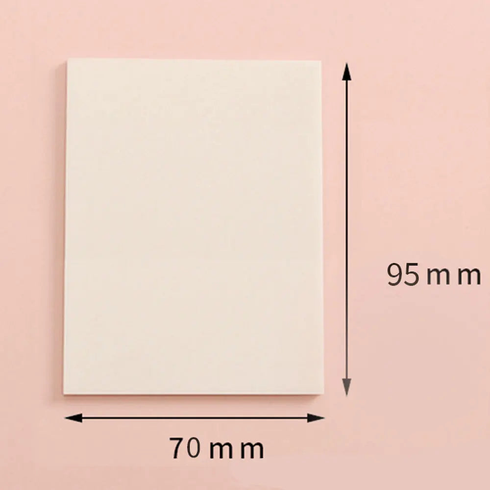 50-Sheet Transparent Sticky Notes – Waterproof
